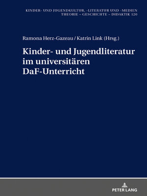 cover image of Kinder- und Jugendliteratur im universitären DaF-Unterricht